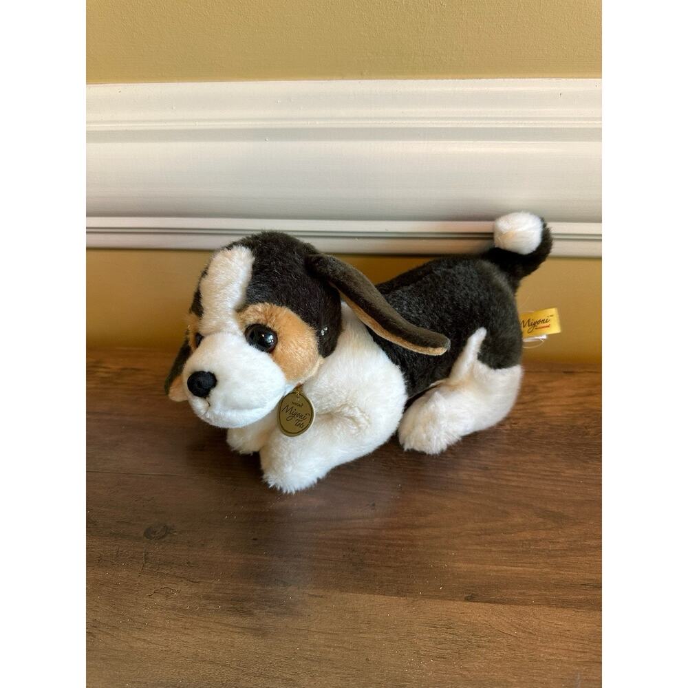 Aurora Miyoni Tots‎ Beagle Puppy Plush Realistic Tricolor Stuffed Animal Dog
